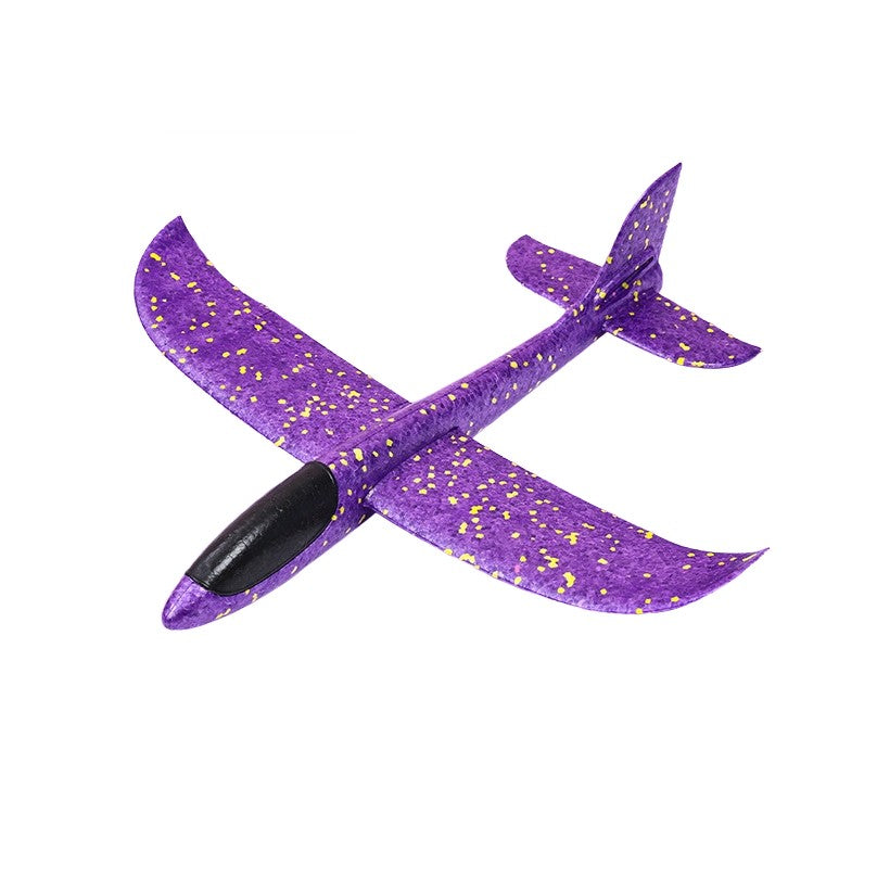 Avion Planor, Simplu, din Poliester, 48 cm, Violet