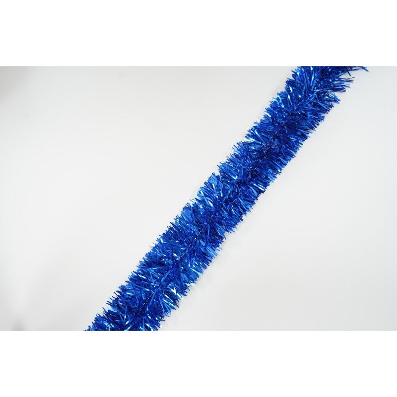 Beteala Craciun, albastru, marimea: 2 m x 5 cm material:folie PVC, interior/exterior