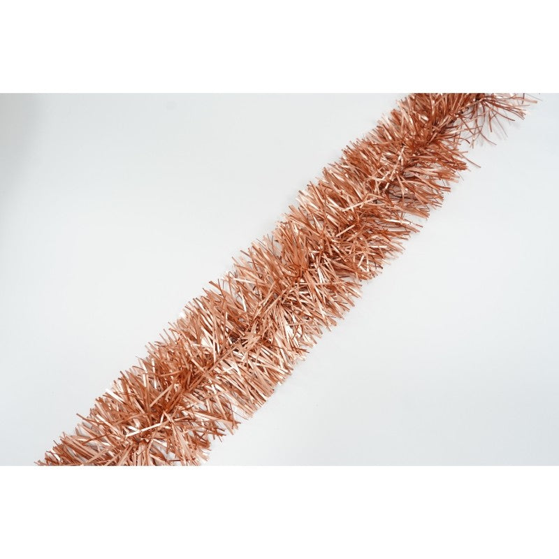 Beteala Craciun, portocale, marimea: 2 m x 9 cm material:folie PVC, interior/exterior