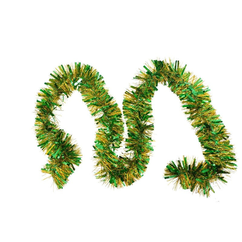 Beteala Craciun, verde, marimea: 2 m x 11 cm material:folie PVC, interior/exterior