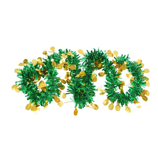 Beteala Craciun, verde, marimea: 2 m x 11 cm x 9 cm material:folie PVC, interior/exterior), Culoare: Multicolor, Tema: Om de zapada