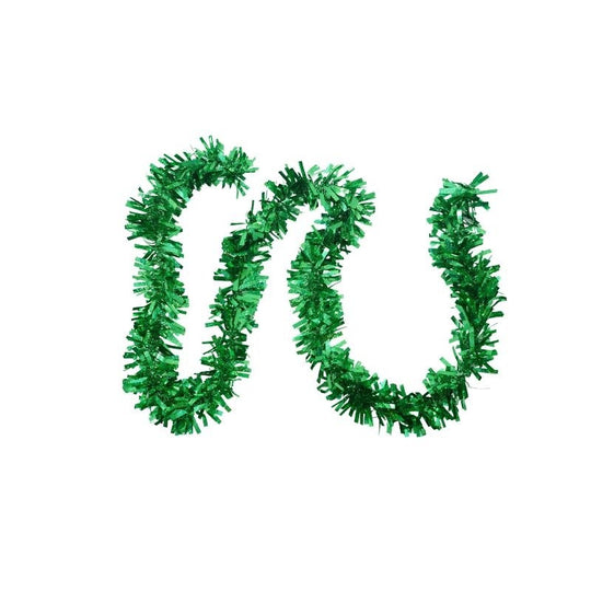 Beteala Craciun, verde, marimea: 2 m x 9 cm material:folie PVC, interior/exterior, Culoare: Verde