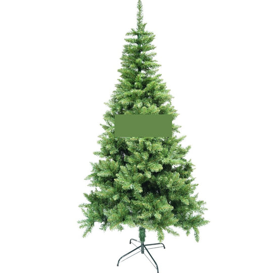 Brad artificial de Craciun, clasic, pentru interior/exterior, inaltime 210 cm, diametru 106 cm, 663 ramuri, verde, suport metalic inclus