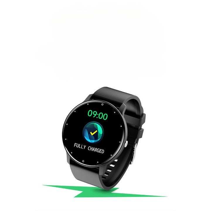Ceas smartwatch si bratara fitness ZL02D, oxigen, ritm cardiac, pedometru, notificari, IP67, Compatibil cu Android/iOS, vibratii, multi sport, Negru