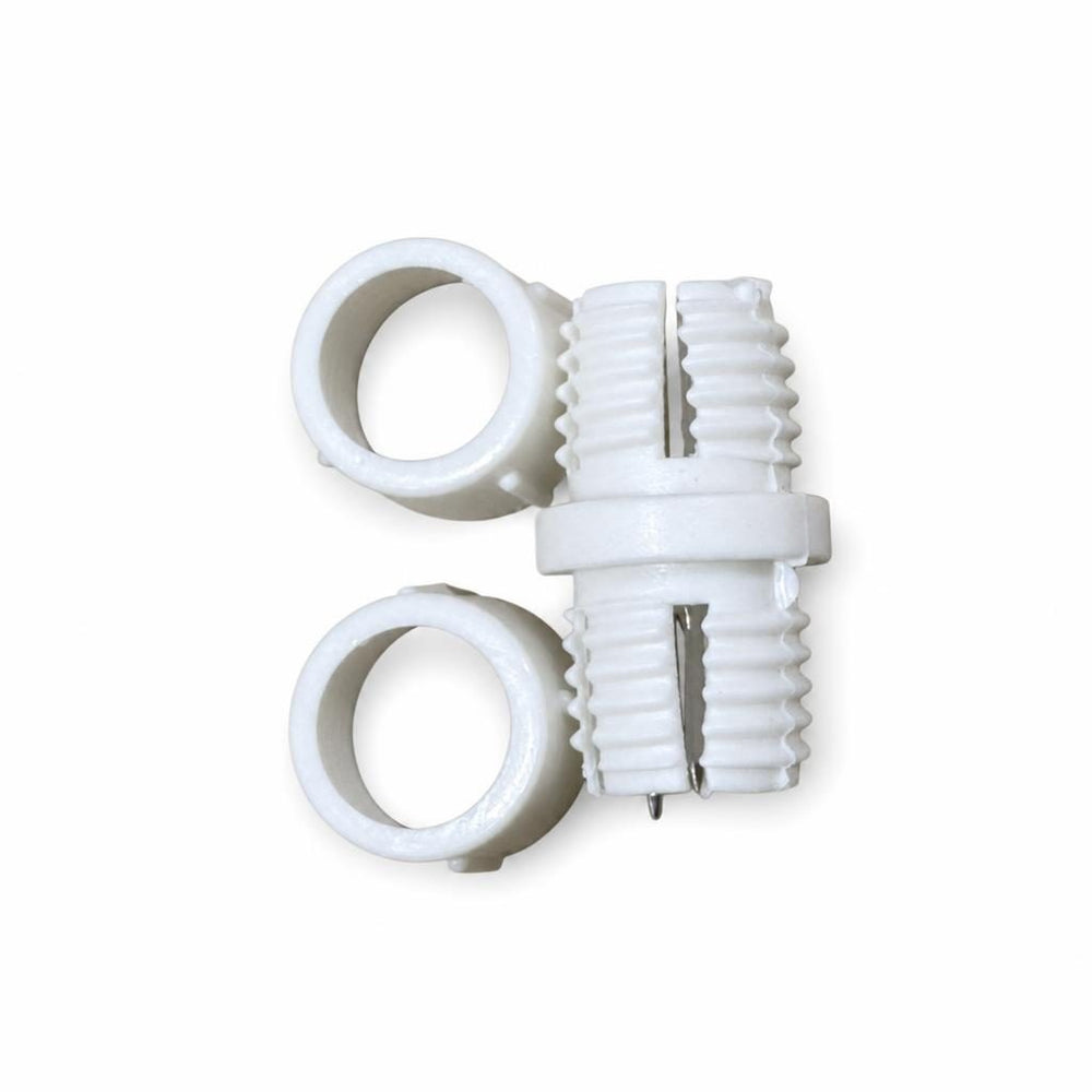 Conector instalatie de craciun, 2 capete, cupru