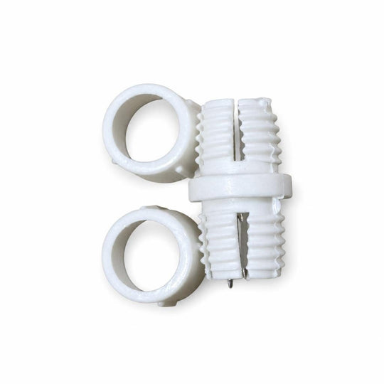 Conector instalatie de craciun, 2 capete, cupru