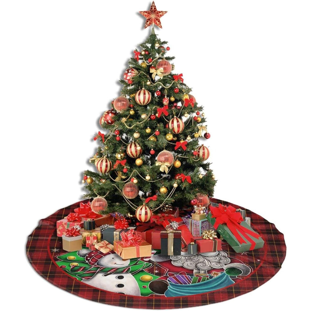 Covoras pentru Brad, Model 5, 90cm, Multicolor