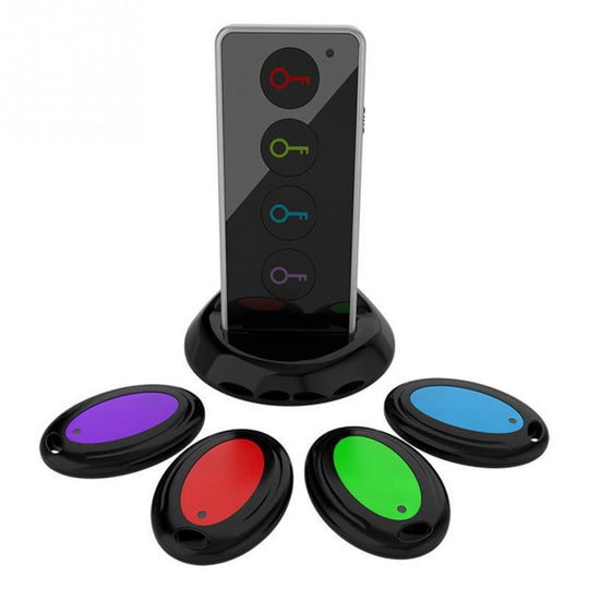 Dispozitiv Anti-Pierdere, 4 Receptoare cu Telecomanda, 120 (dB), Emitator cu Lanterna, Multicolor