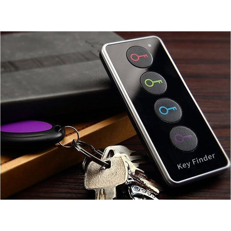 Dispozitiv Anti-Pierdere, 4 Receptoare cu Telecomanda, 120 (dB), Emitator cu Lanterna, Multicolor