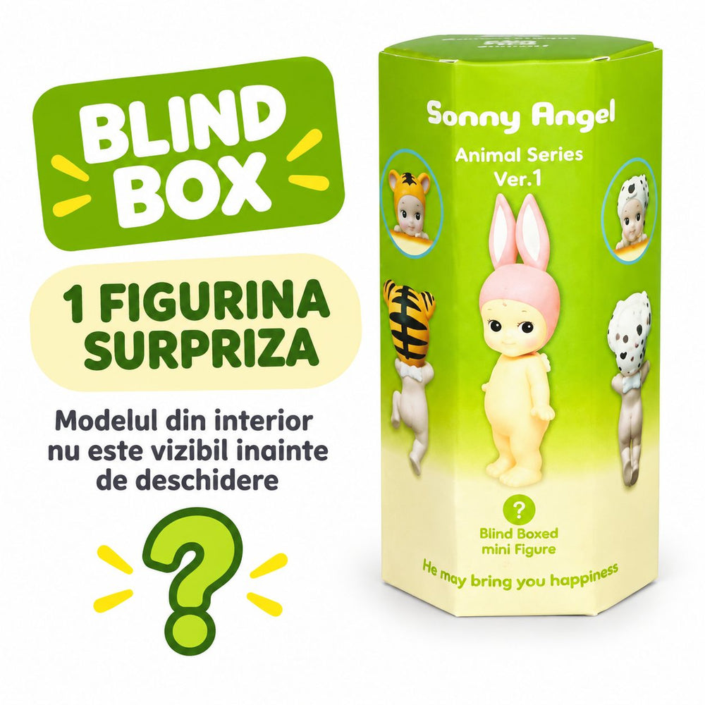 Figurina de Colectie Blind Box, Model Inger, 5x4.5x10 cm, Multicolor