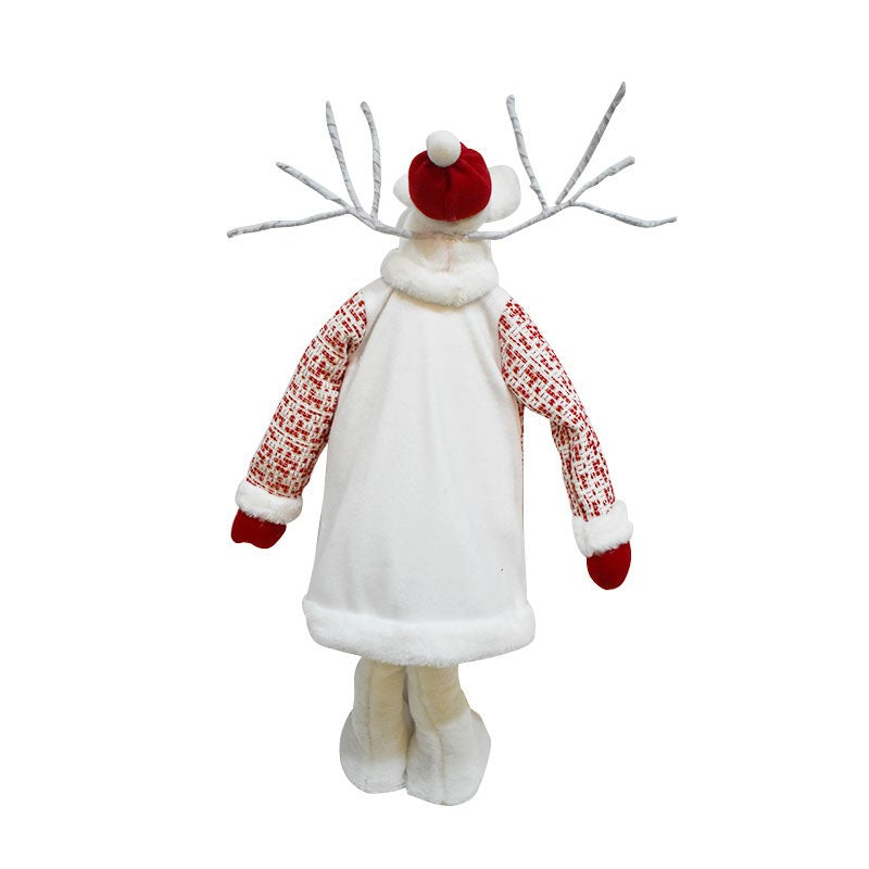 Figurina Decorativa, Pentru Craciun, Ren, Picioare Telescopice, Inaltime Reglabila 42 - 80