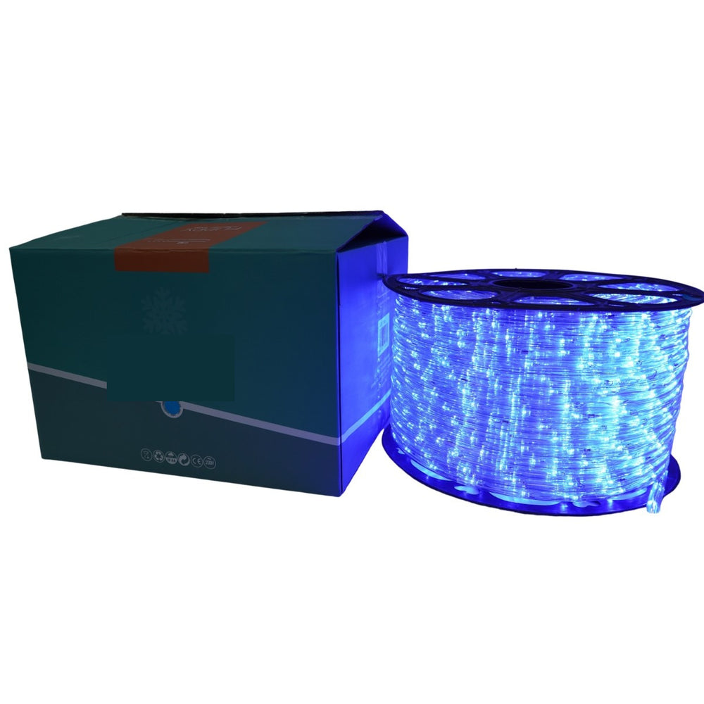Furtun luminos albastru
