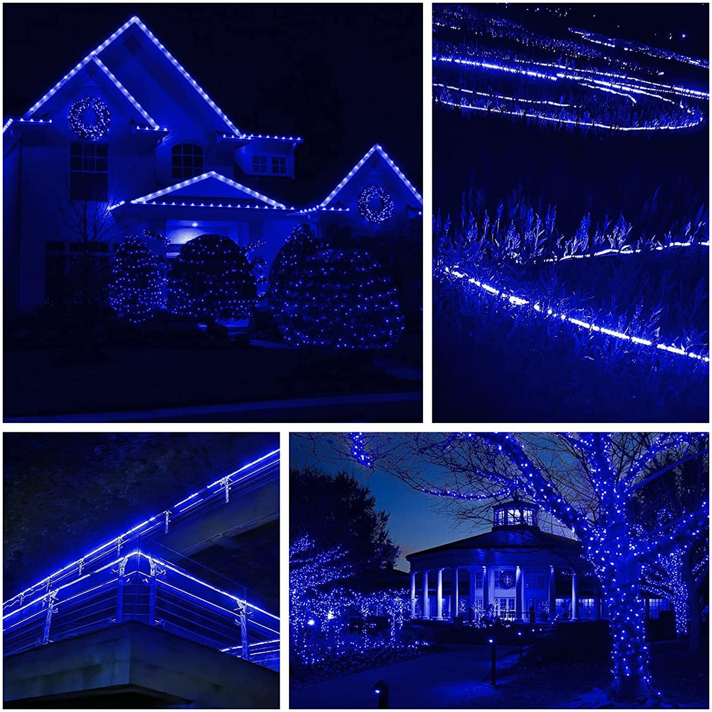 Furtun luminos albastru