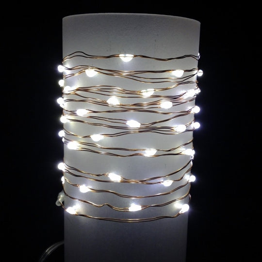 Instalatie Craciun, 15 m, 150 Led-uri, Liniara, Alb Rece, 8 jocuri de lumini, Transformator, Interconectabila, Prelungitor 3 m inclus, Fir Cupru