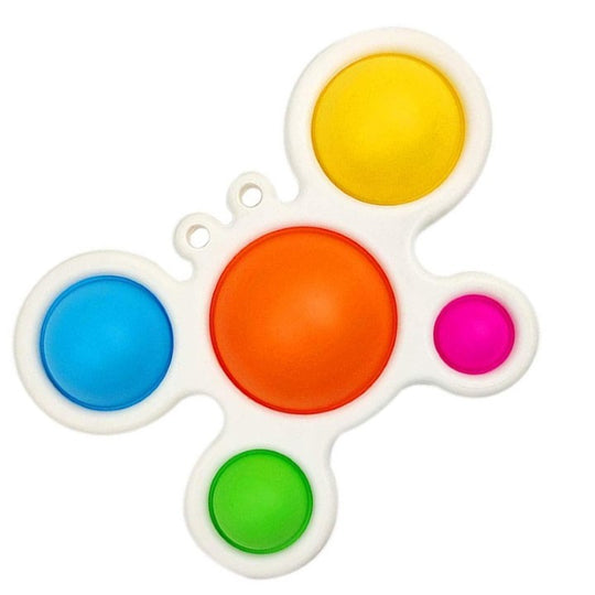 Jucarie Antistres - Fidget Toy, Simple Dimple, Crab, Multicolor