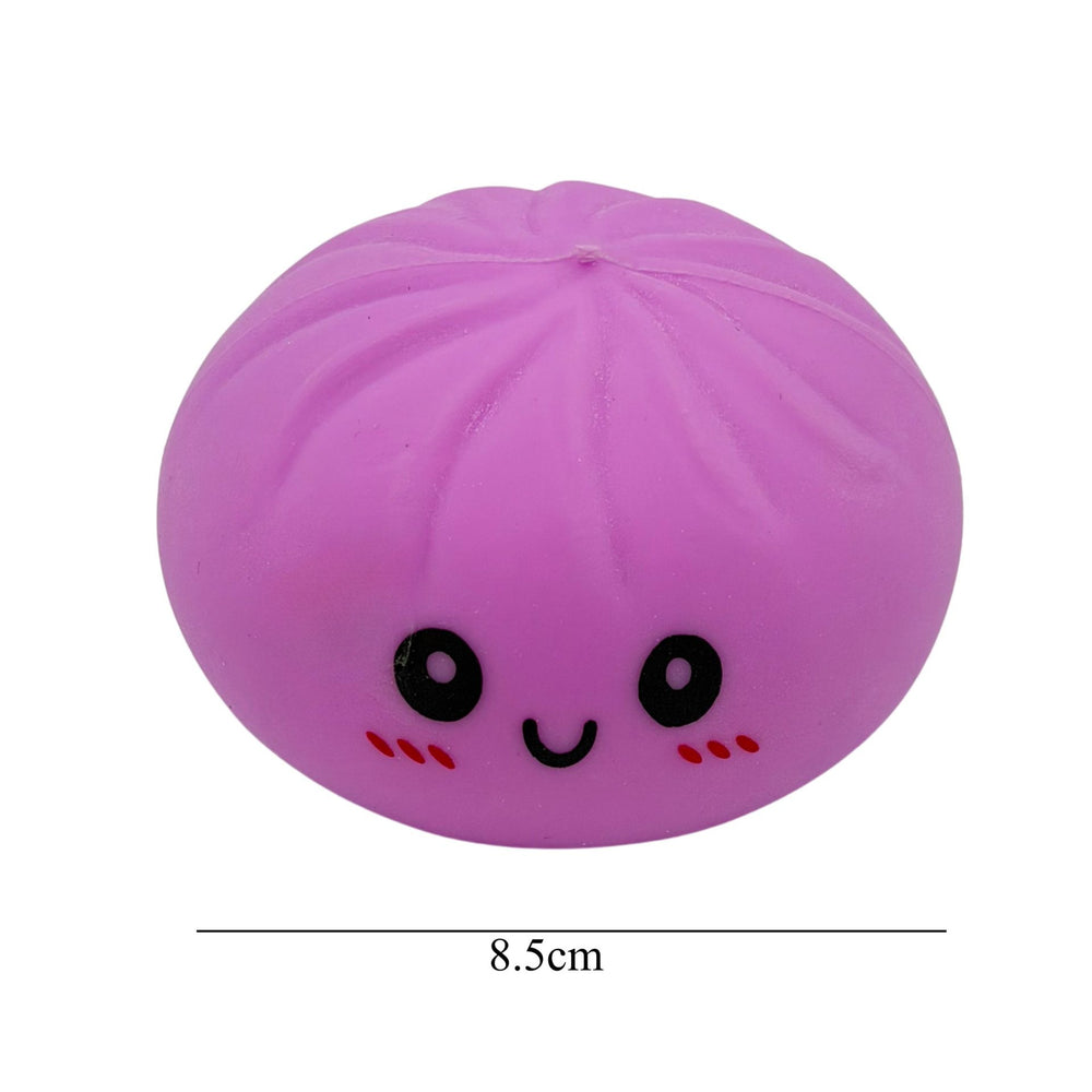 Jucarie Squishy Dumpling Antistres, Model Fata Zimbitoare, Jucarie Senzoriala cu Revenire Lenta, pentru Copii si adulti, Relaxare si Eliberare Anxietate, 8.5 cm, 95 g, Culoare Aleatorie