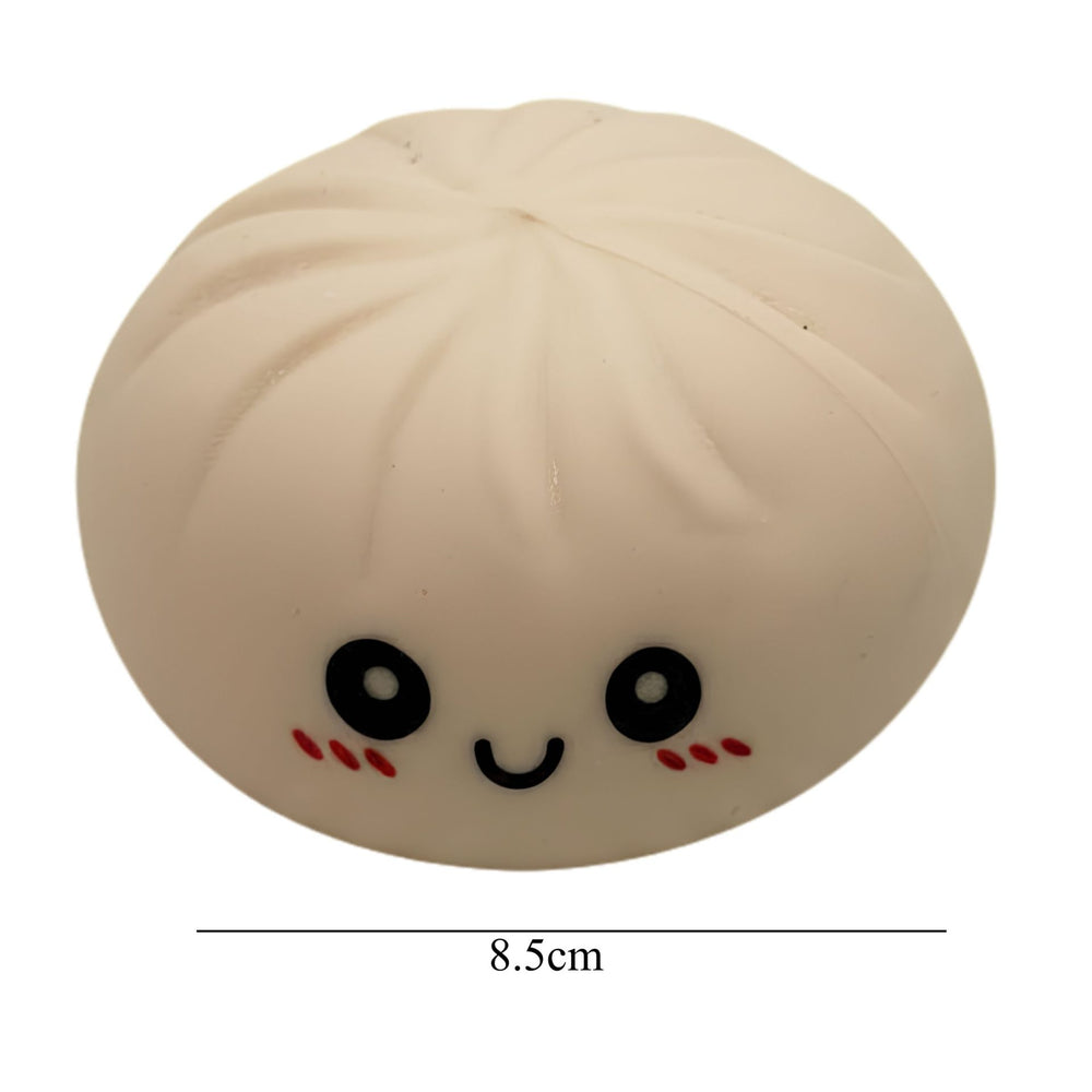 Jucarie Squishy Dumpling Antistres, Model Fata Zimbitoare, Jucarie Senzoriala cu Revenire Lenta, pentru Copii si adulti, Relaxare si Eliberare Anxietate, 8.5 cm, 95 g, Culoare Aleatorie