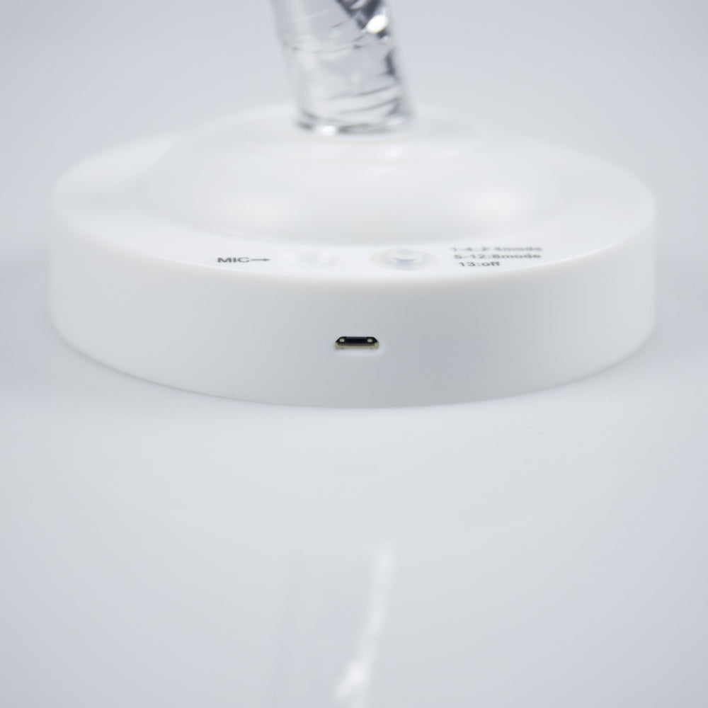 Lampa de veghe LED cu baterii si USB, Model Copac din cupru, Alb cald
