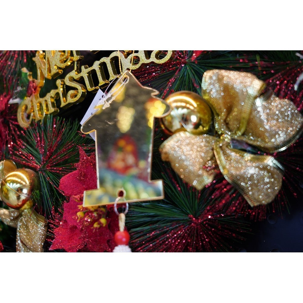 Ornament brad, Brad, Auriu, Lucios, 8*25CM, Acril, Interior/ Exterior