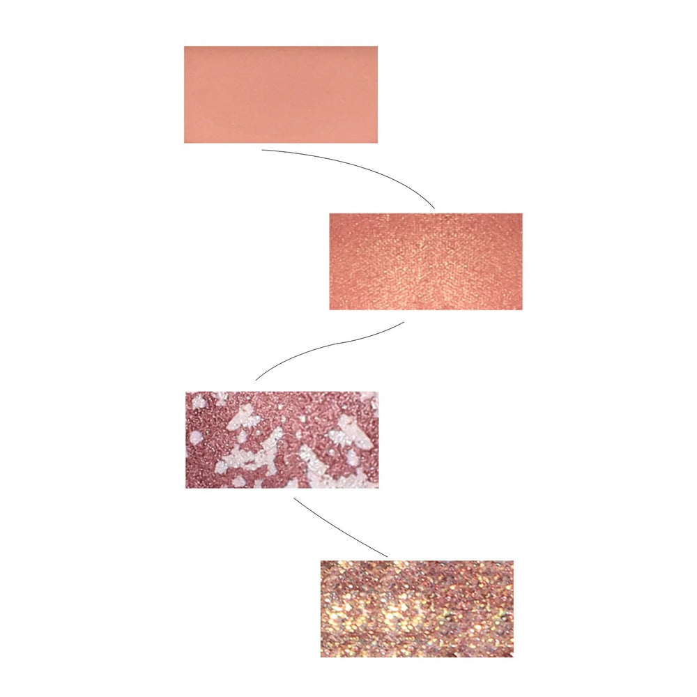 Paleta Farduri, 9 Culori, Farduri Mate si Sidefate, Rezistenta la Apa, Oglinda, 10 g, 9 x 3 x 2 cm, Valabilitate 3 Ani, Multicolor