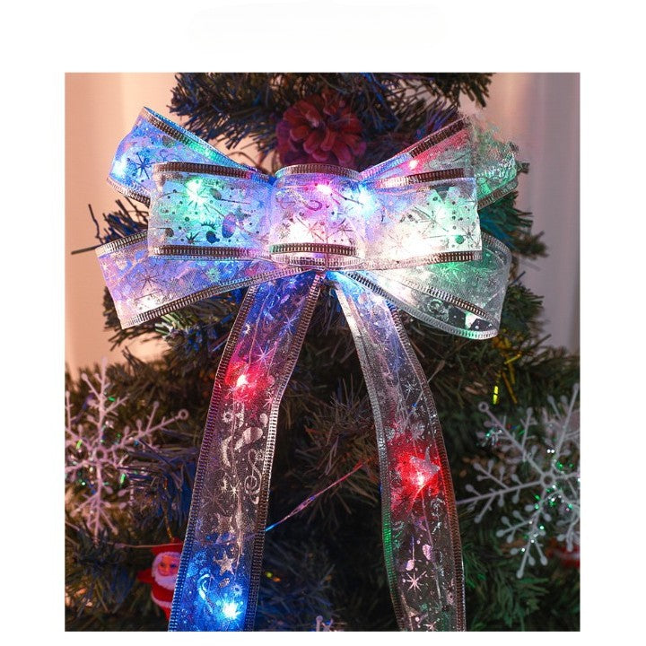 Panglică LED de Crăciun Aurie, lungime 4 m, 40 LED-uri, Baterii, Multicolor