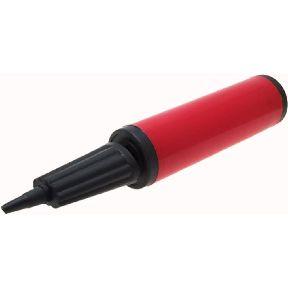 Pompa de Umflat Baloane, din Plastic, Manuala, 27 x 4.5 cm, Rosu