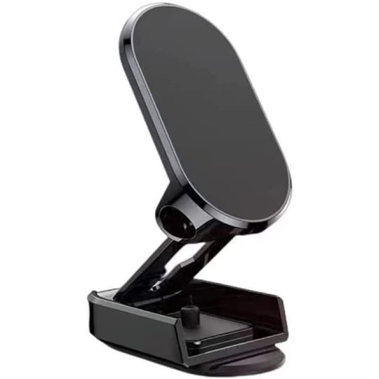 Suport auto magnetic multifuncțional, Universal, compatibil cu toate dimensiunile de telefon, negru
